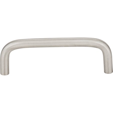 Elements By Hardware Resources 3-1/2" Center-to-Center Stainless Steel Torino Cabinet Wire Pull K271-3.5-SS